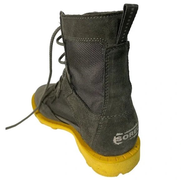 Sorel Caribou OTM Waterproof Dark Green Alpine Tundra Cyber Sole Lace Up Boots - Picture 11 of 16